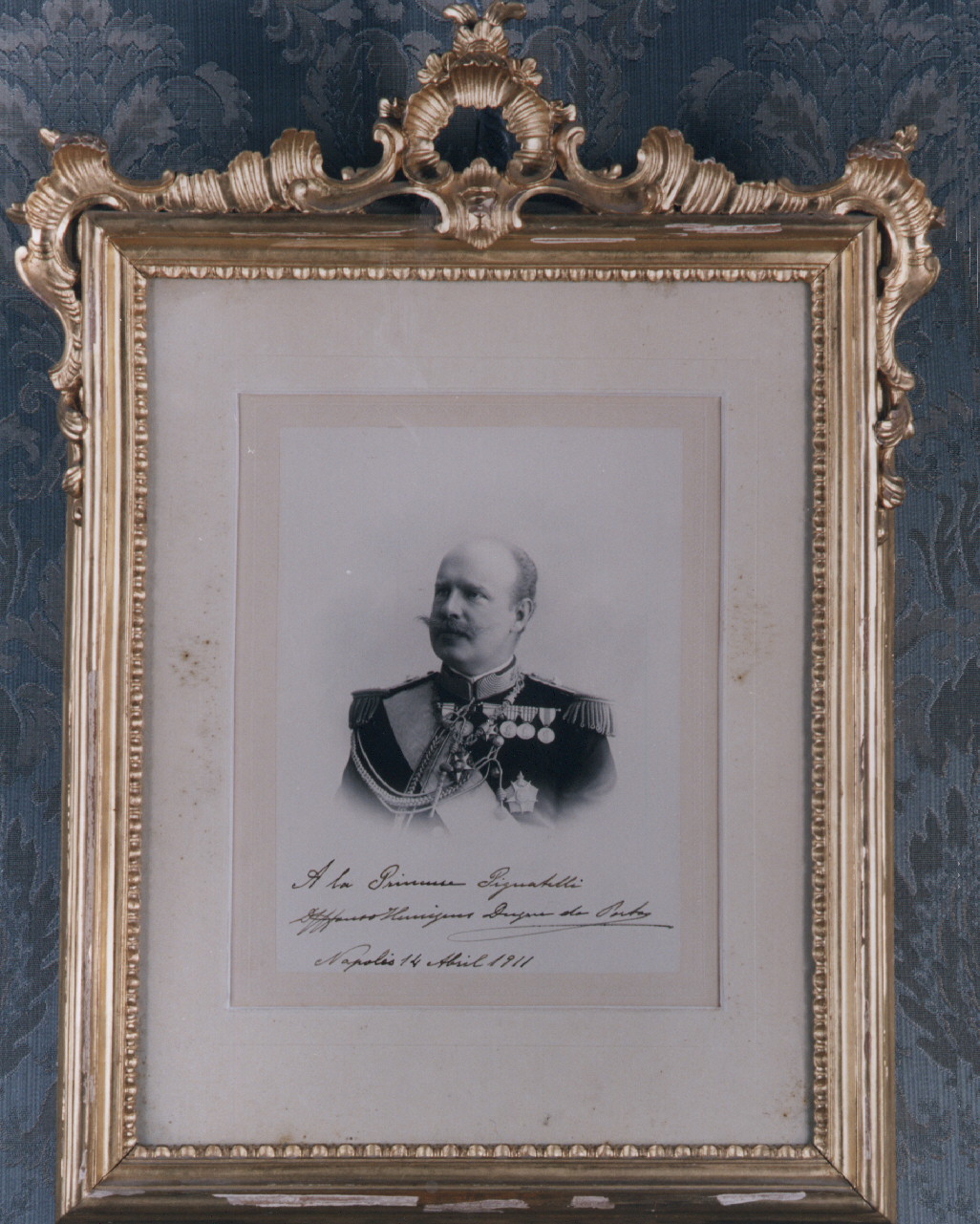 motivi decorativi vegetali (cornice) - bottega napoletana (sec. XIX)