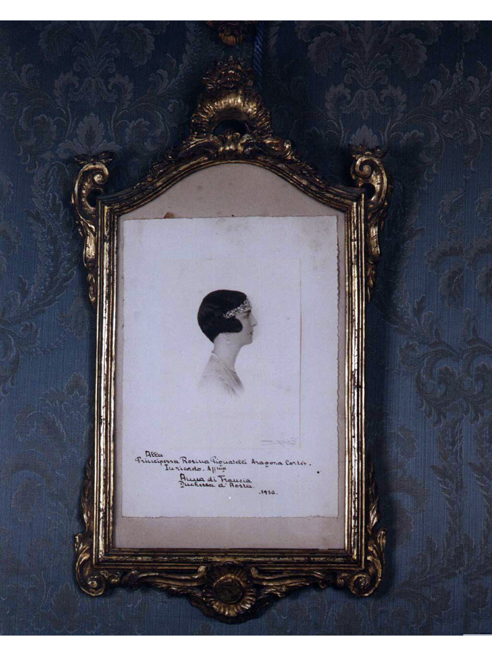 motivi decorativi floreali (cornice) - bottega napoletana (sec. XIX)