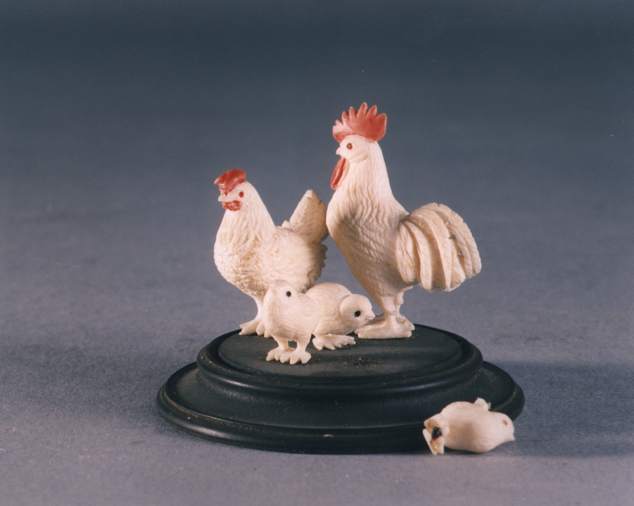 animali (scultura miniaturistica) - bottega italiana (seconda metà sec. XIX)