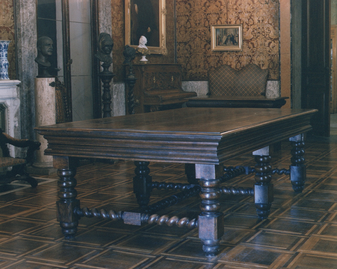 tavolo - bottega napoletana (sec. XIX)