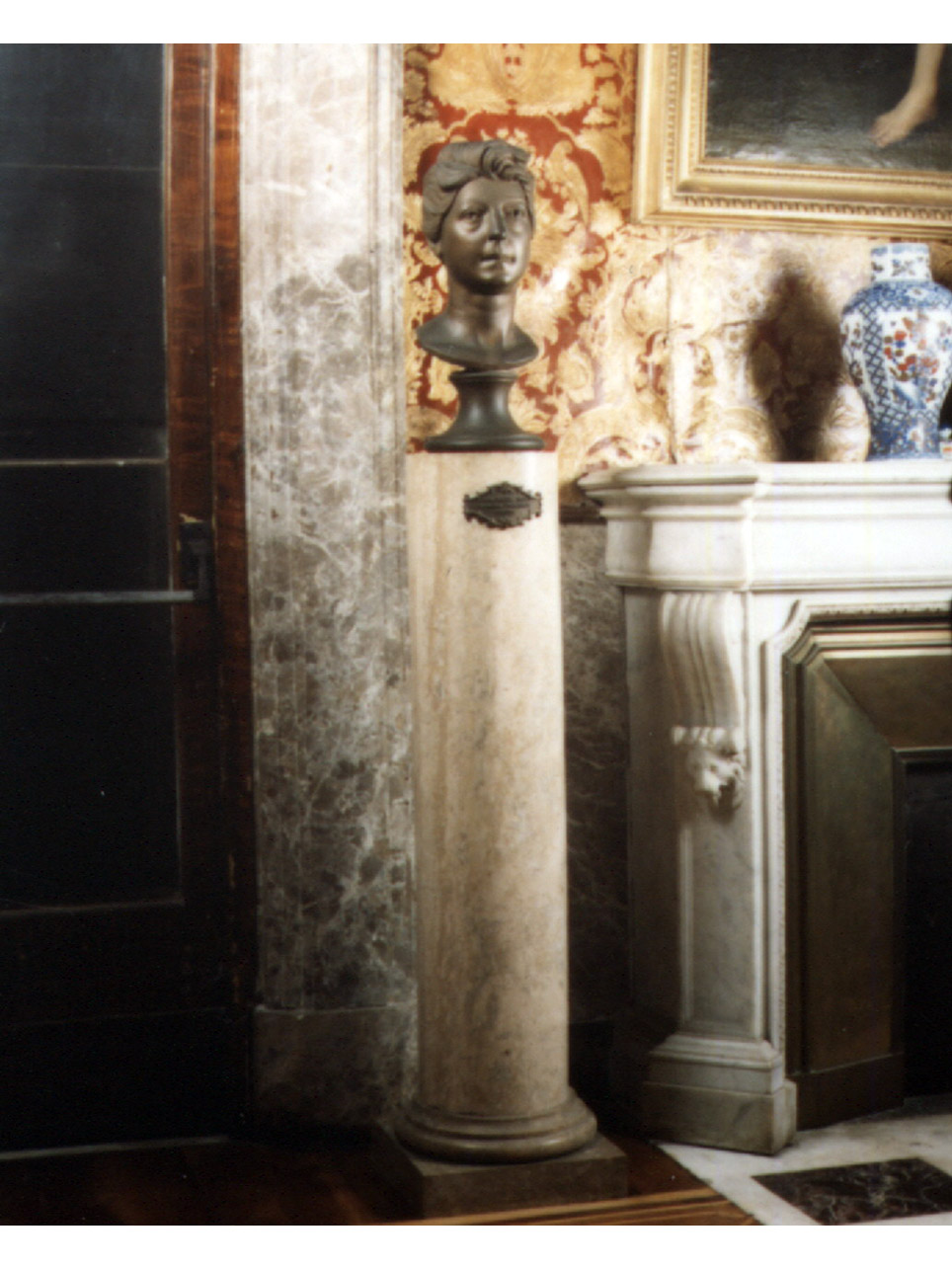 piedistallo - bottega napoletana (primo quarto sec. XX)