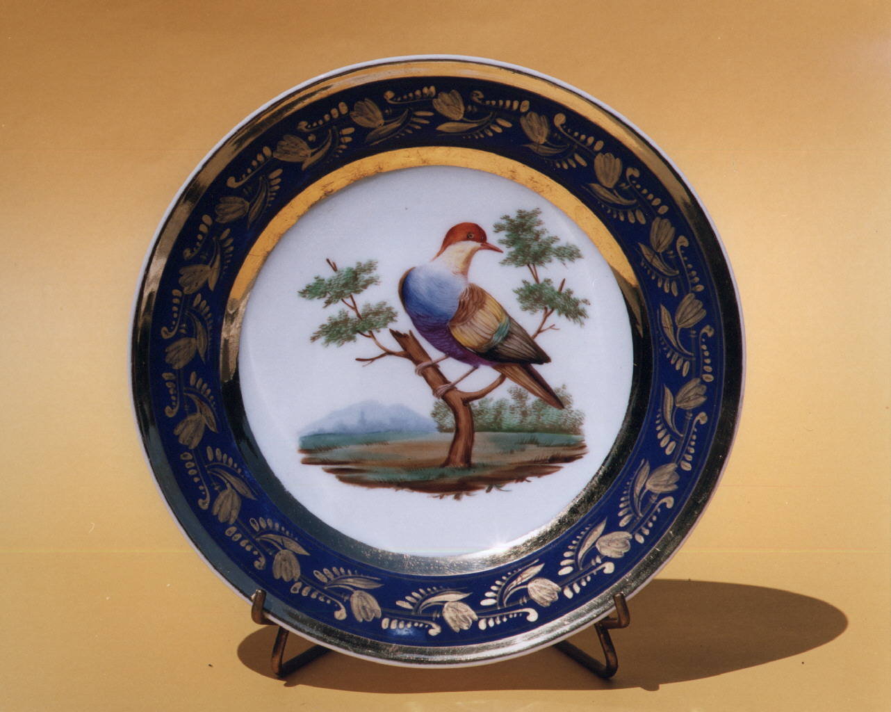 animali (piatto) - manifattura francese (sec. XIX)