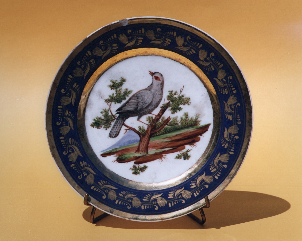 animali (piatto) - manifattura francese (sec. XIX)