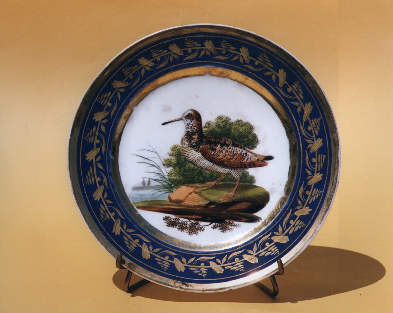 animali (piatto) - manifattura francese (sec. XIX)