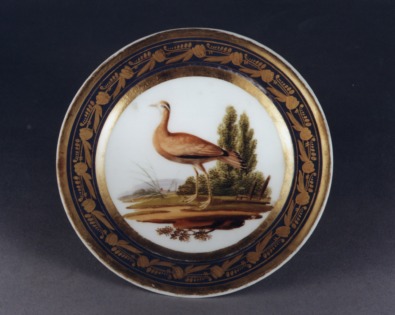 animali (piattino) - manifattura francese (sec. XIX)