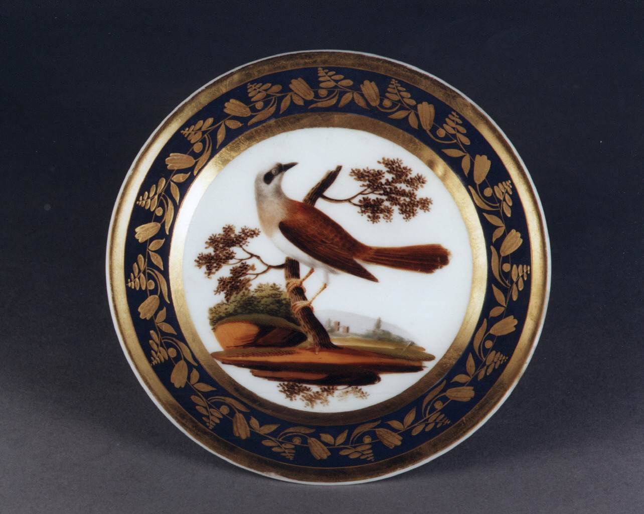 animali (piattino) - manifattura francese (sec. XIX)