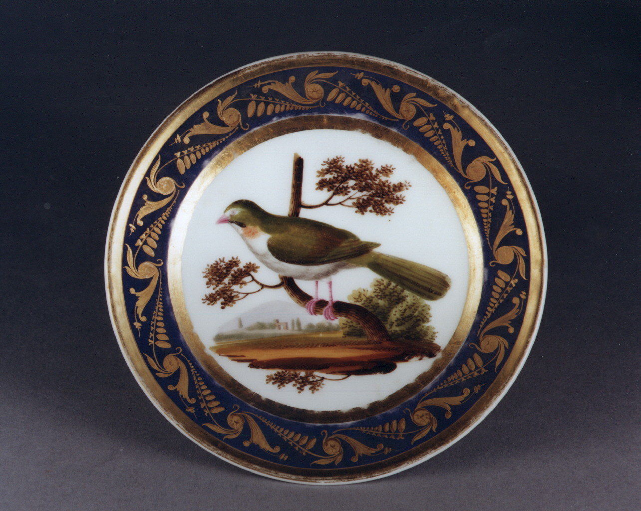 animali (piattino) - manifattura francese (sec. XIX)