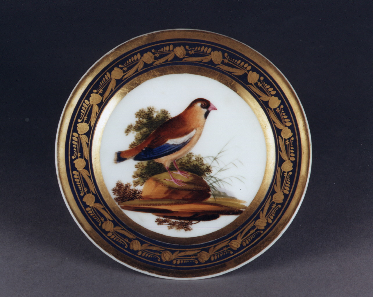 animali (piattino) - manifattura francese (sec. XIX)