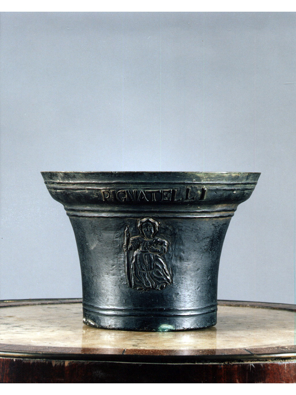 figura femminile (mortaio) - bottega napoletana (ultimo quarto sec. XIX)