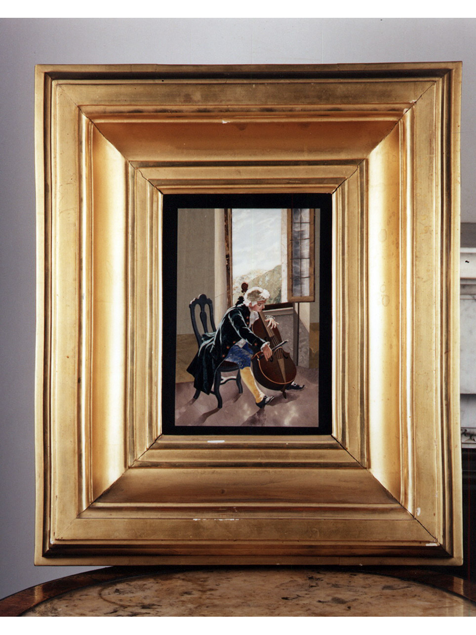 musico (miniatura) - bottega fiorentina (ultimo quarto sec. XIX)