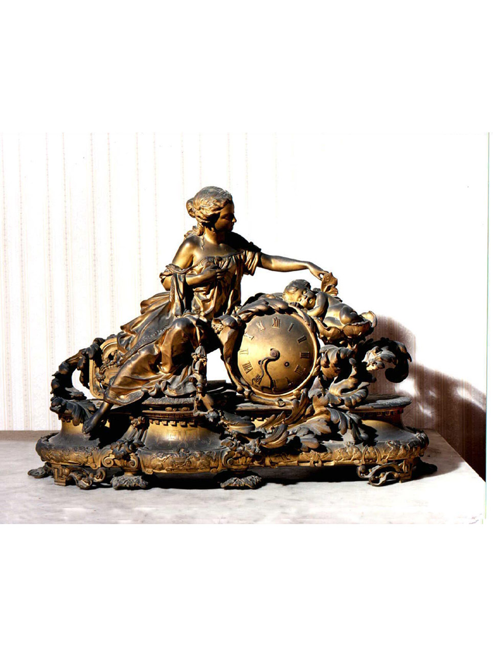 orologio - da tavolo - bottega francese (ultimo quarto sec. XVIII)