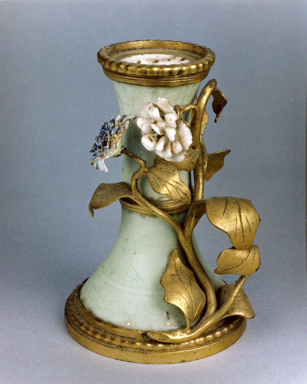 motivi decorativi geometrici (bugia) - produzione europea, manifattura cinese (prima metà sec. XVIII)