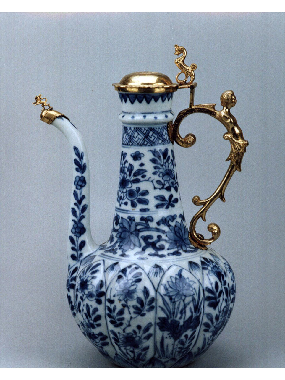 motivi decorativi floreali (caffettiera) - manifattura cinese, produzione europea (secc. XVII/ XVIII)