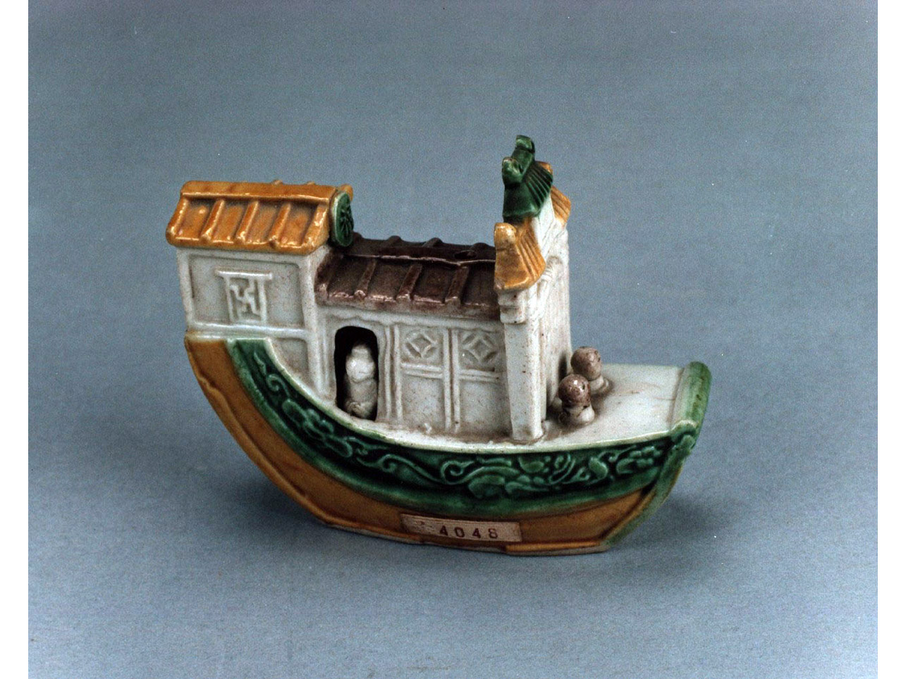 barca (soprammobile) - manifattura cinese (secc. XVII/ XVIII)