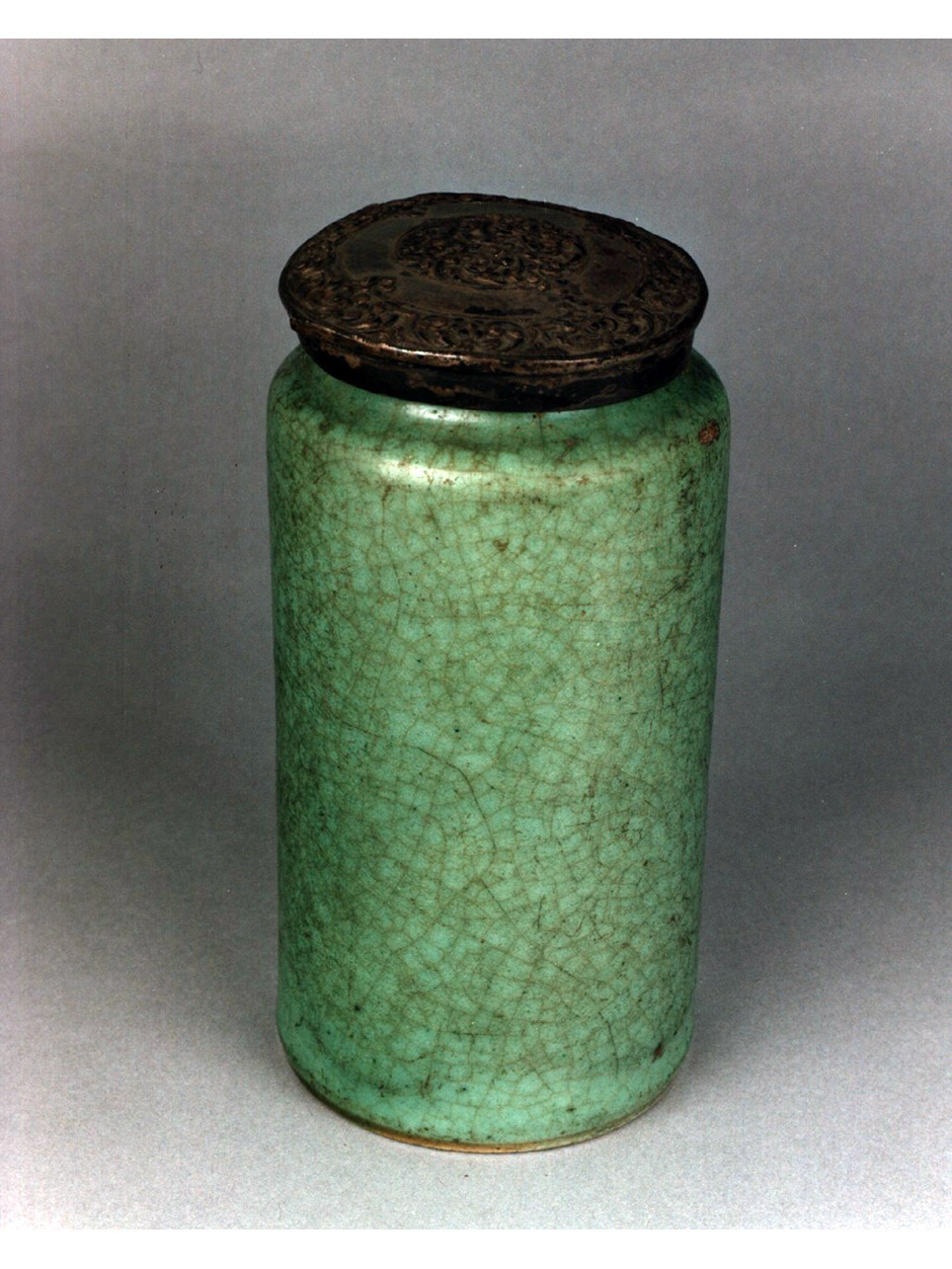 barattolo - manifattura cinese, produzione europea (sec. XVIII)