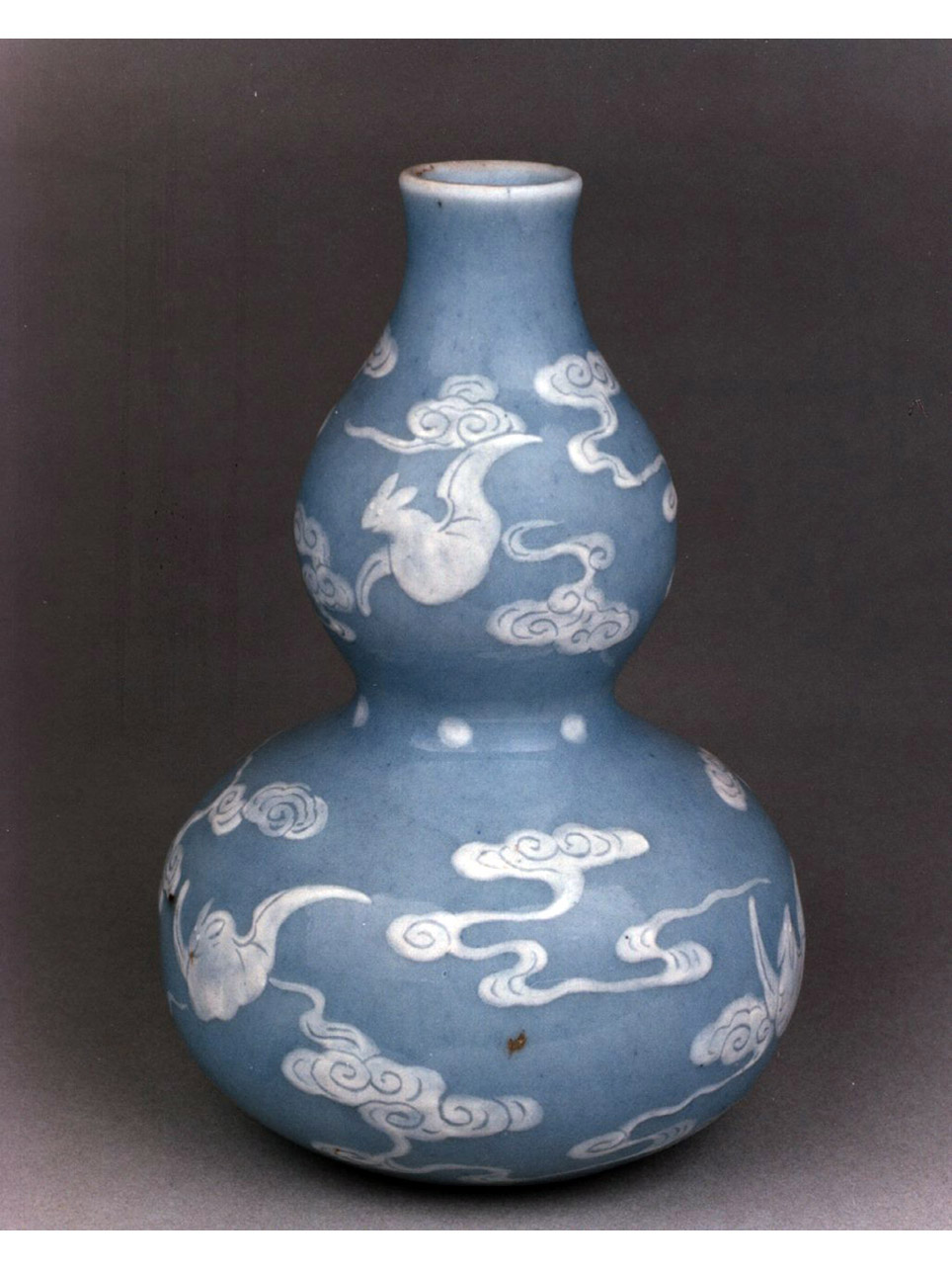 motivi decorativi vegetali e animali (vasetto) - manifattura cinese (sec. XVIII)