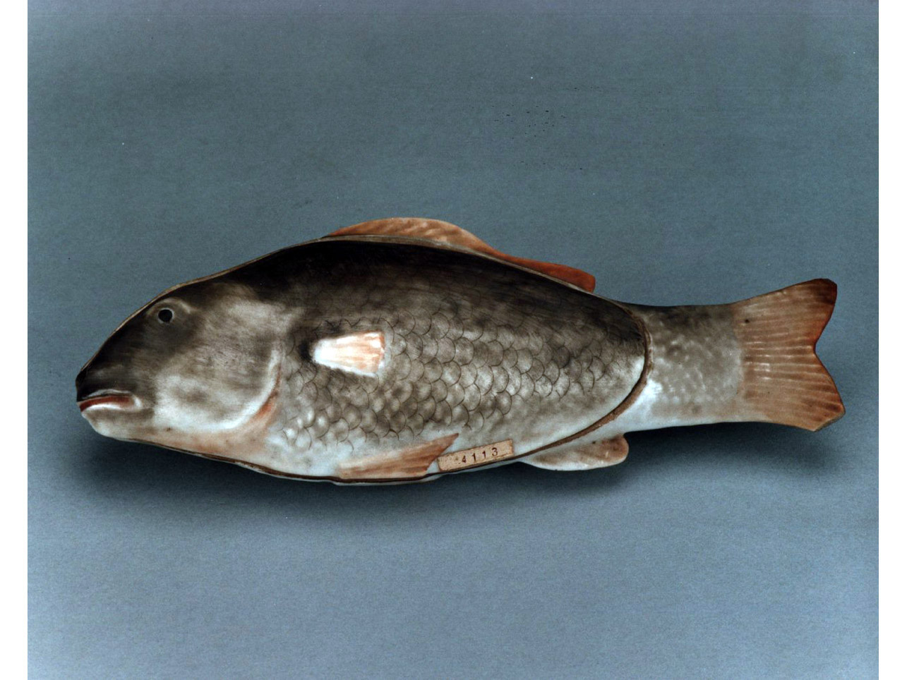 pesce (salsiera) - manifattura cinese (sec. XVIII)