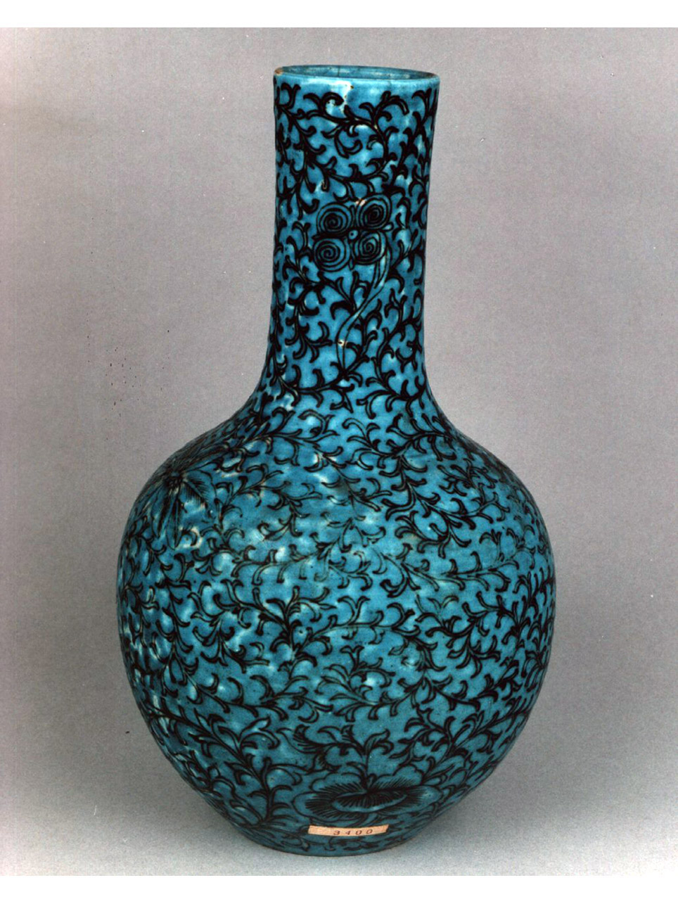 motivi decorativi floreali (vaso) - manifattura cinese (sec. XVIII)