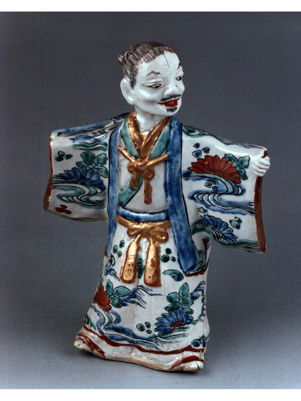 figura maschile (statuetta) - manifattura di Arita (secc. XVII/ XVIII)