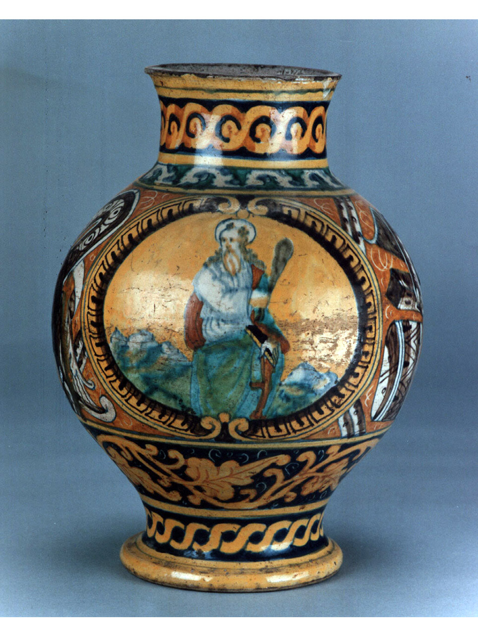 Santo (vaso) - manifattura siciliana (sec. XVII)