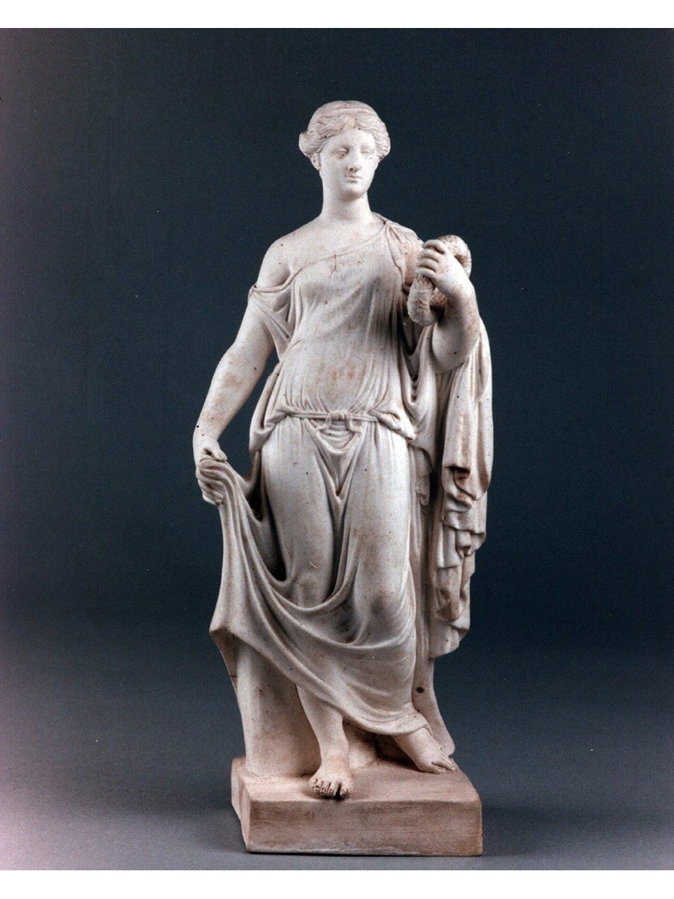 figura femminile (statuetta) - Real Fabbrica di Napoli (sec. XIX)