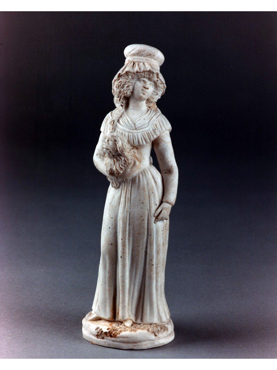 figura femminile (statuetta) - Real Fabbrica di Napoli (secc. XVIII/ XIX)