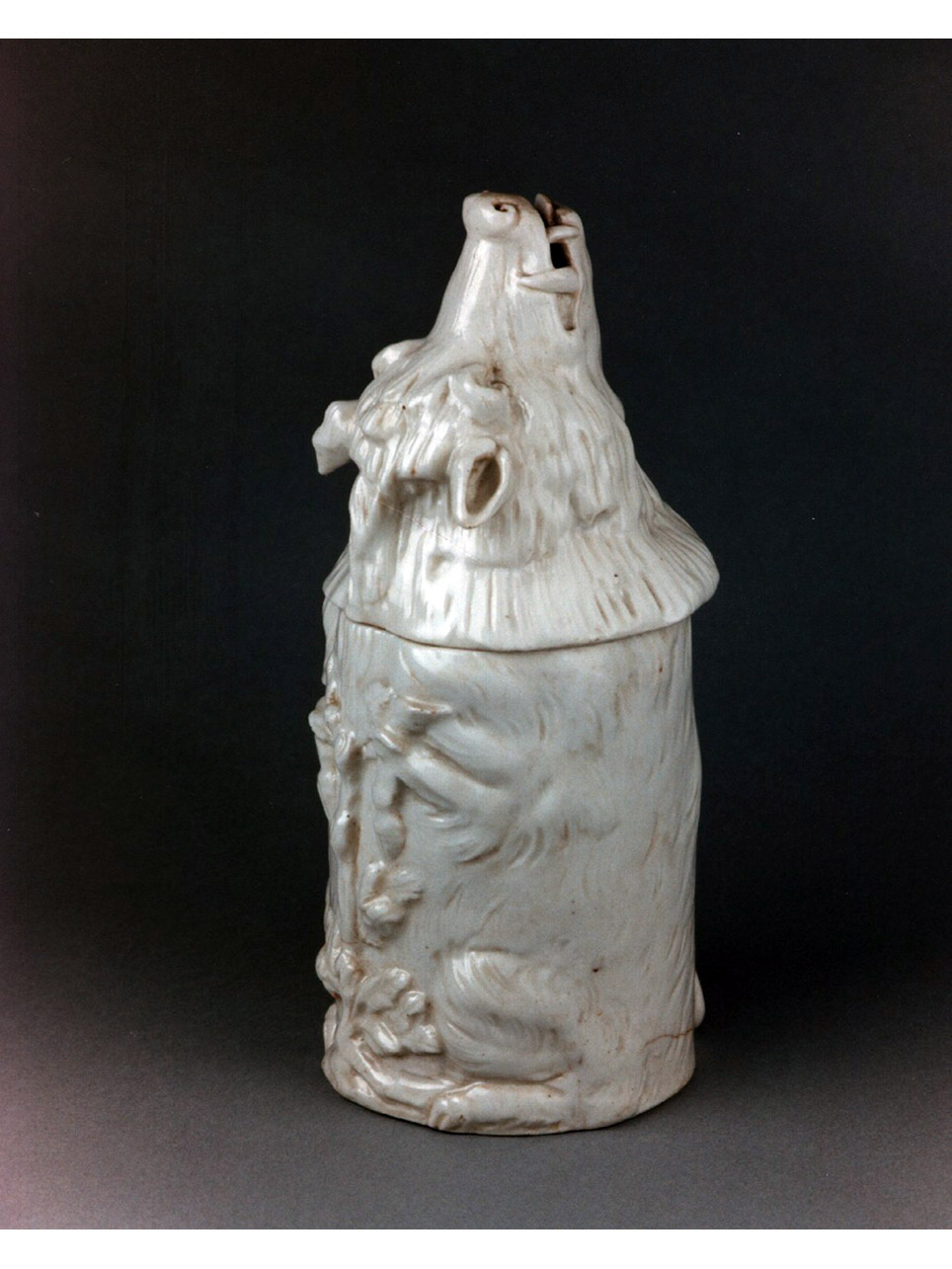 animali (scatola) - manifattura di Mennecy (sec. XVIII)