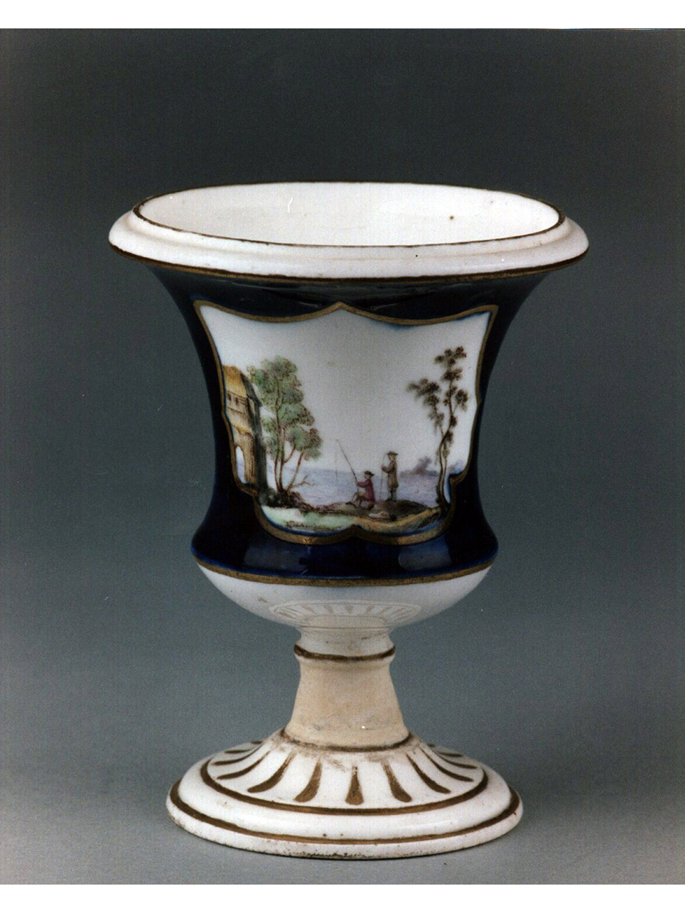 paesaggio (vasetto) - manifattura di Sèvres (seconda metà sec. XVIII)