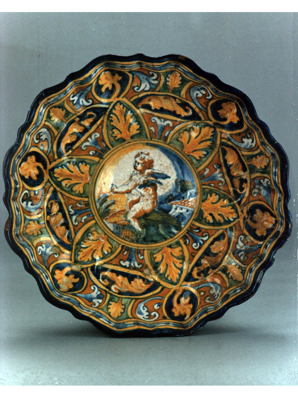 putto (crespina) - manifattura di Faenza (sec. XVI)