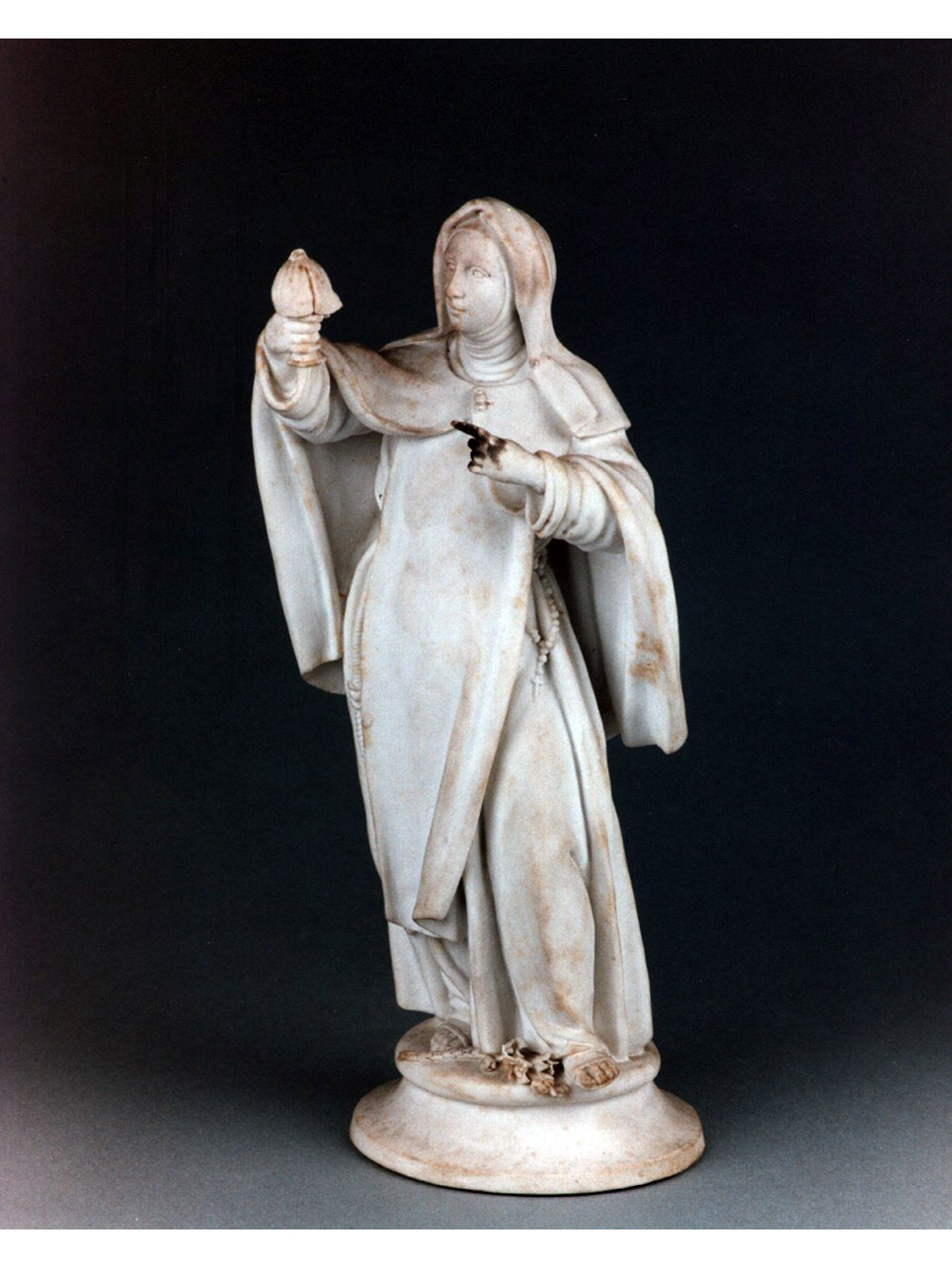 Santa Chiara (statuetta) - Real Fabbrica di Napoli (sec. XVIII)