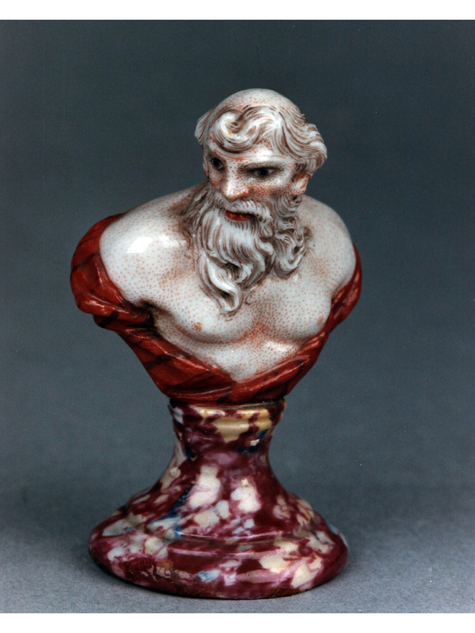 busto di uomo (statuetta) - manifattura di Doccia (sec. XVIII)