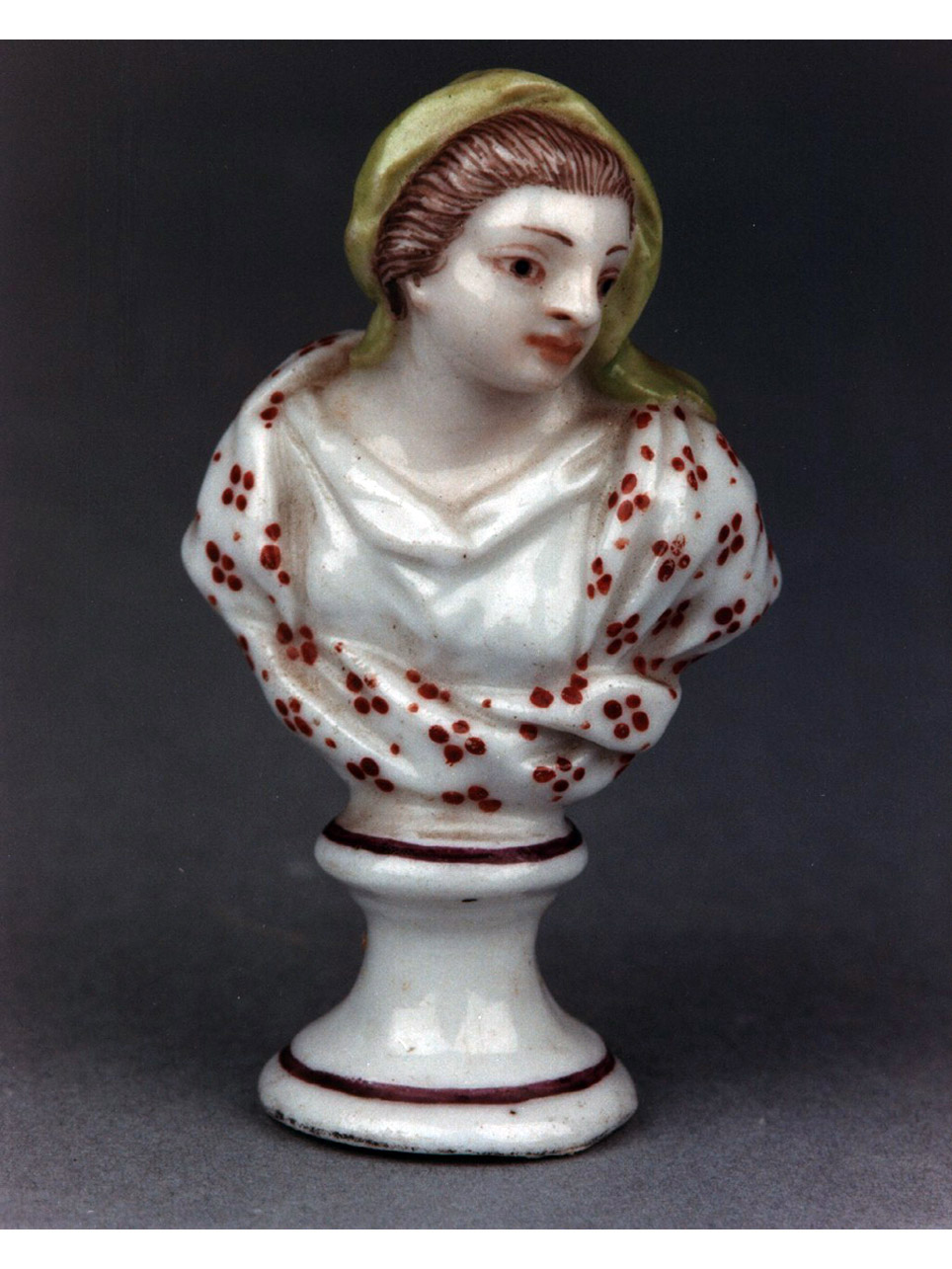 busto femminile (statuetta) - manifattura di Doccia (sec. XVIII)