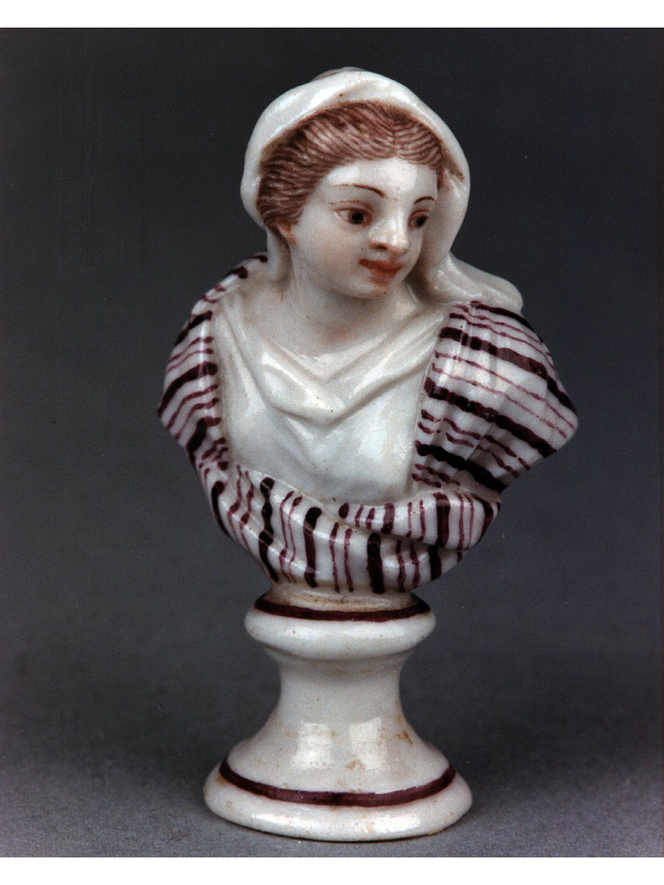 busto femminile (statuetta) - manifattura di Doccia (sec. XVIII)