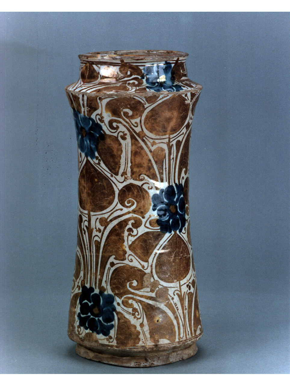 motivi decorativi floreali (alberello) - manifattura spagnola (metà sec. XV)