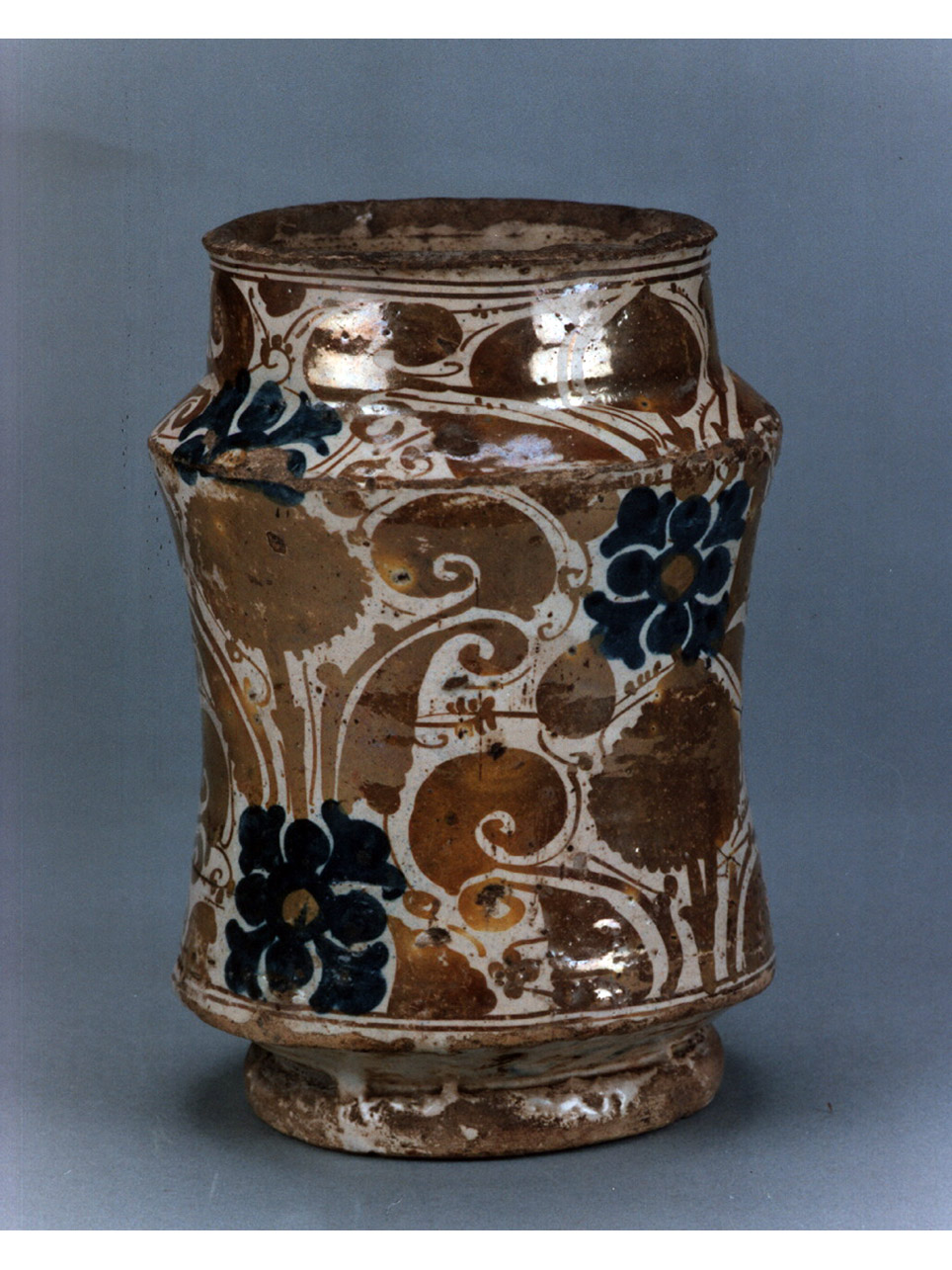 motivi decorativi floreali (alberello) - manifattura spagnola (ultimo quarto sec. XV)