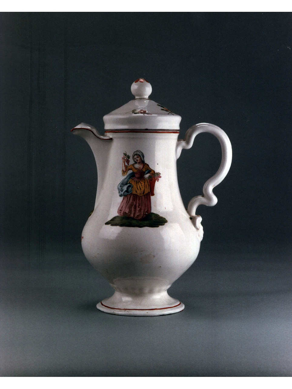 figura femminile (caffettiera) di Fuina Gesualdo (ultimo quarto sec. XVIII)