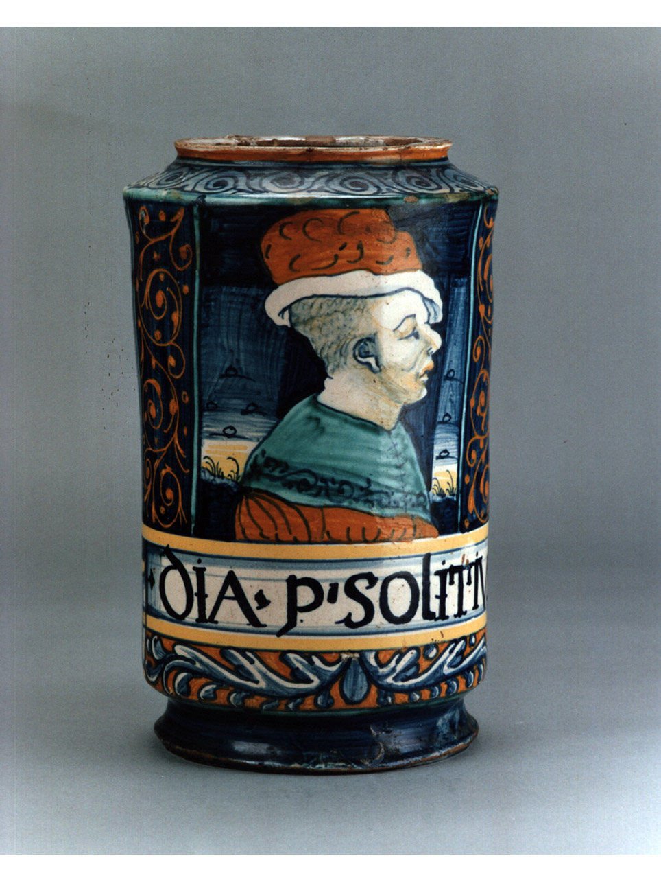 figura maschile (alberello) di Pompei Orazio (sec. XVI)
