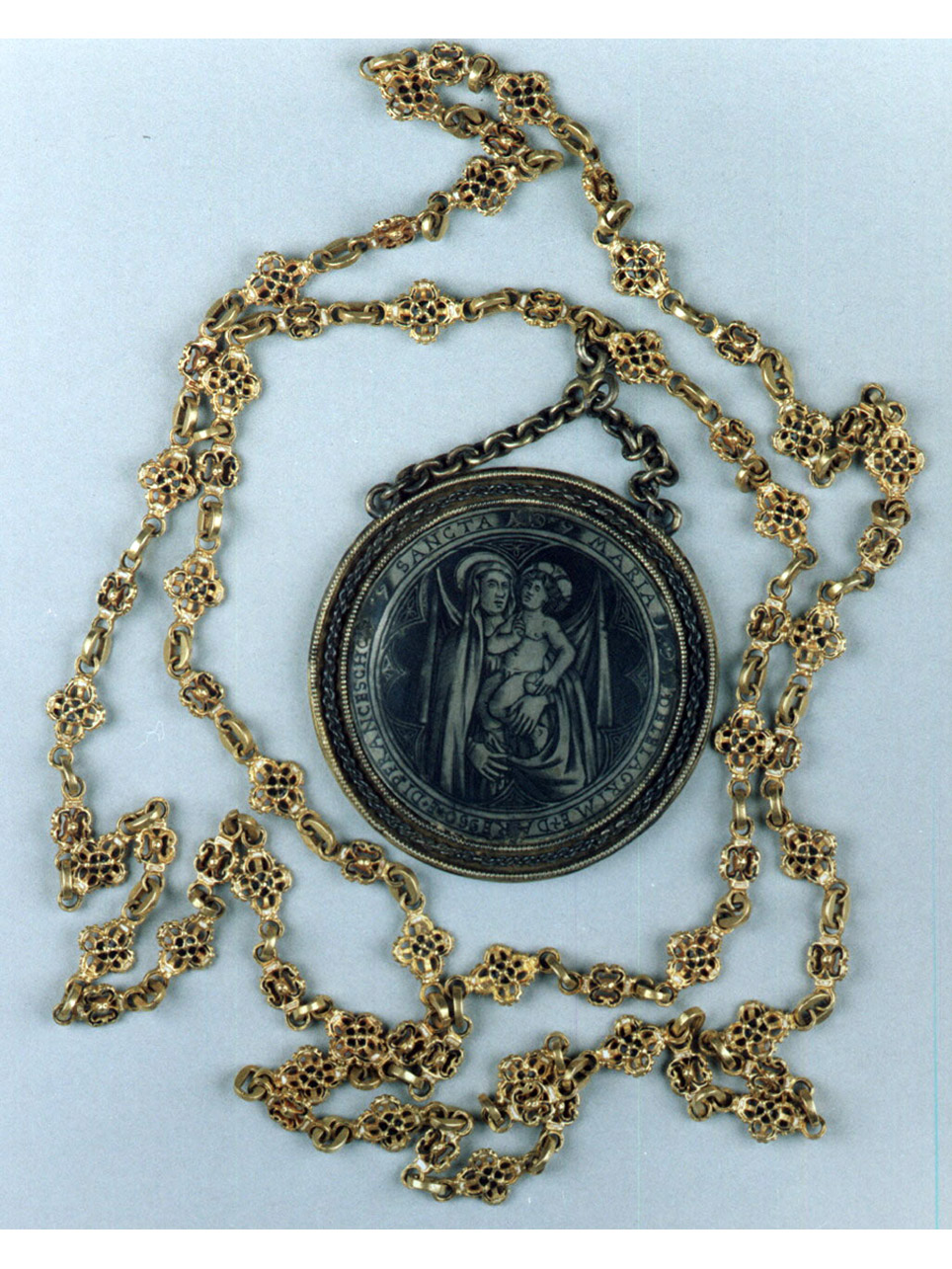 Madonna con Bambino (placchetta) - bottega toscana (inizio sec. XV)