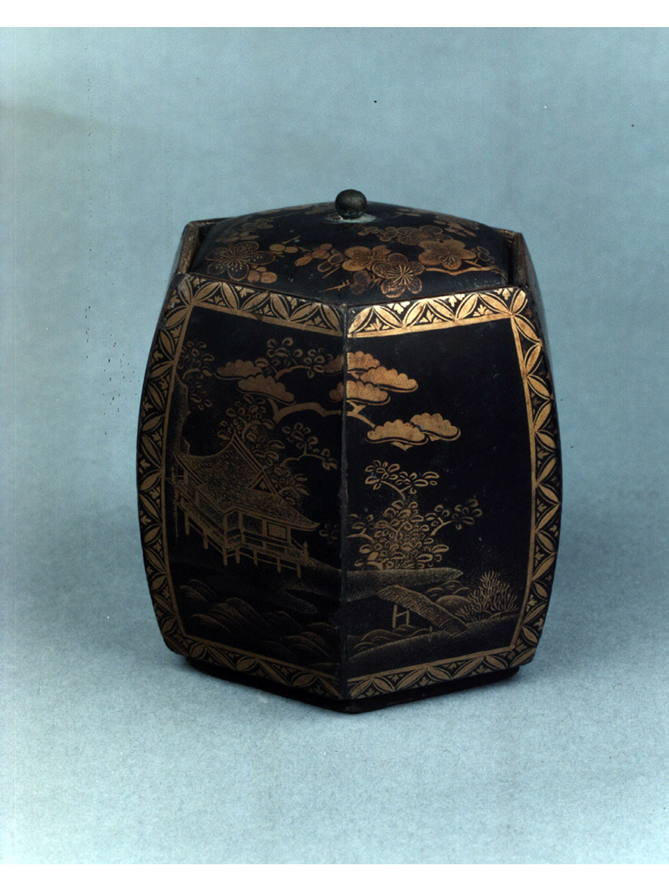 paesaggio (vasetto) - produzione cinese (secc. XVII/ XVIII)