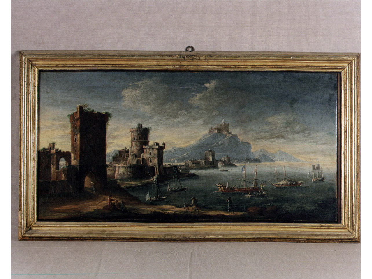paesaggio marino (dipinto) di Greco Gennaro detto Mascacotta (inizio sec. XVIII)