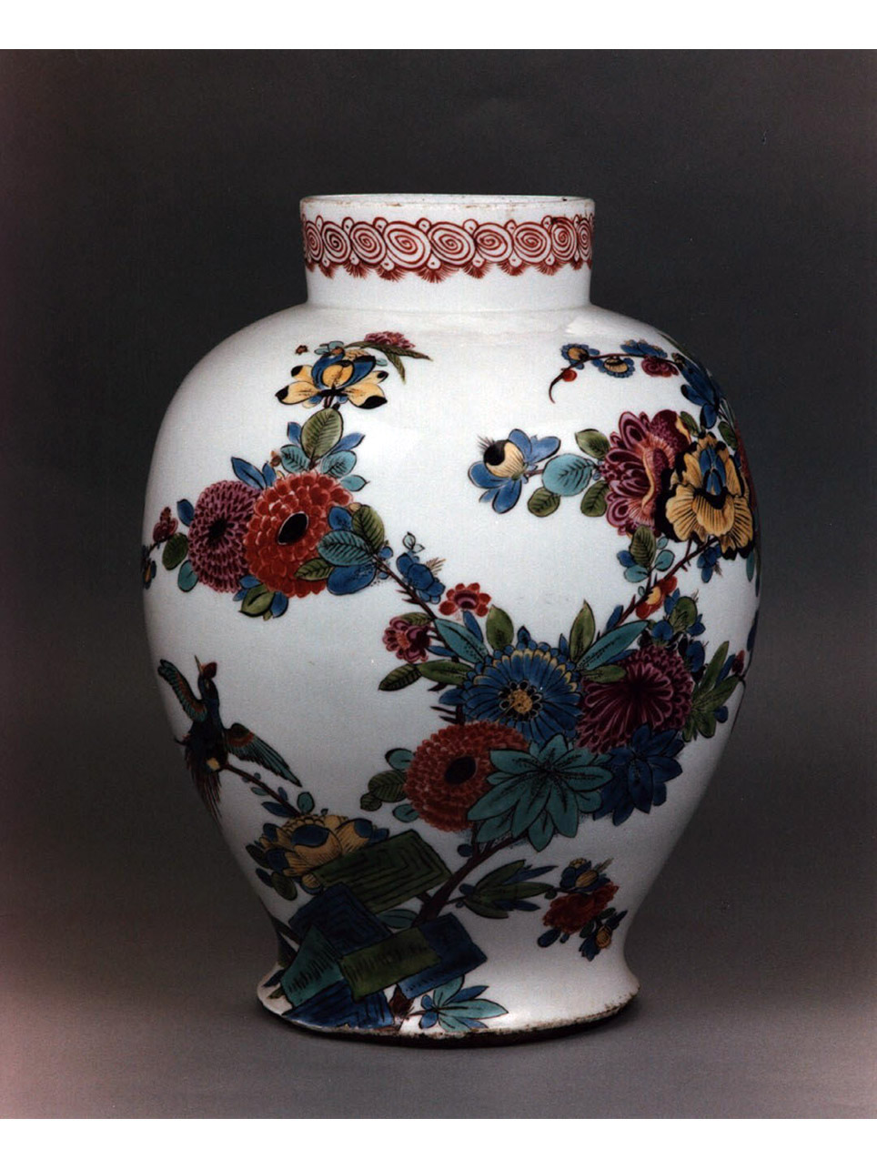 motivi decorativi vegetali e animali (vaso, serie) - manifattura di Meissen (sec. XVIII)