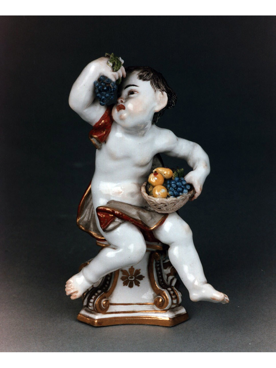 allegoria dell'autunno (statuetta) di Kaendler Johann Joachim (sec. XVIII)