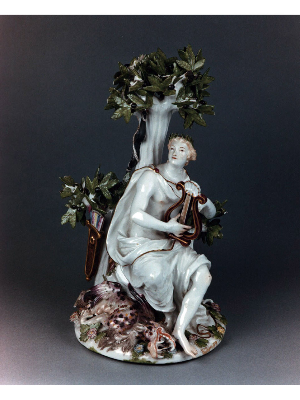 Apollo citaredo (statuetta) di Kaendler Johann Joachim (sec. XVIII)