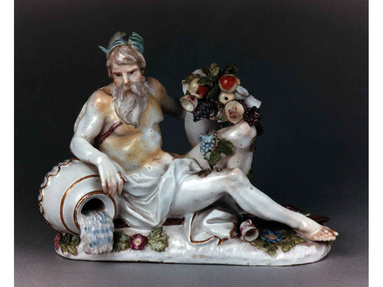 allegoria dei quattro elementi: acqua (statuetta) di Kaendler Johann Joachim (sec. XVIII)