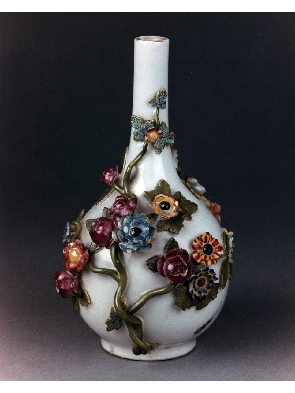 motivi decorativi vegetali (vaso) - manifattura di Meissen (sec. XVIII)