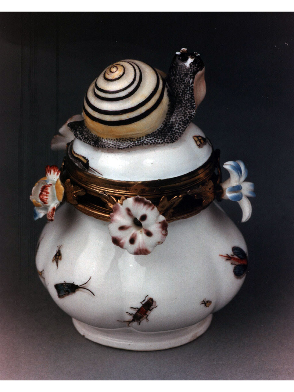 motivi decorativi vegetali e animali (pot-pourri) - manifattura di Meissen (sec. XVIII)
