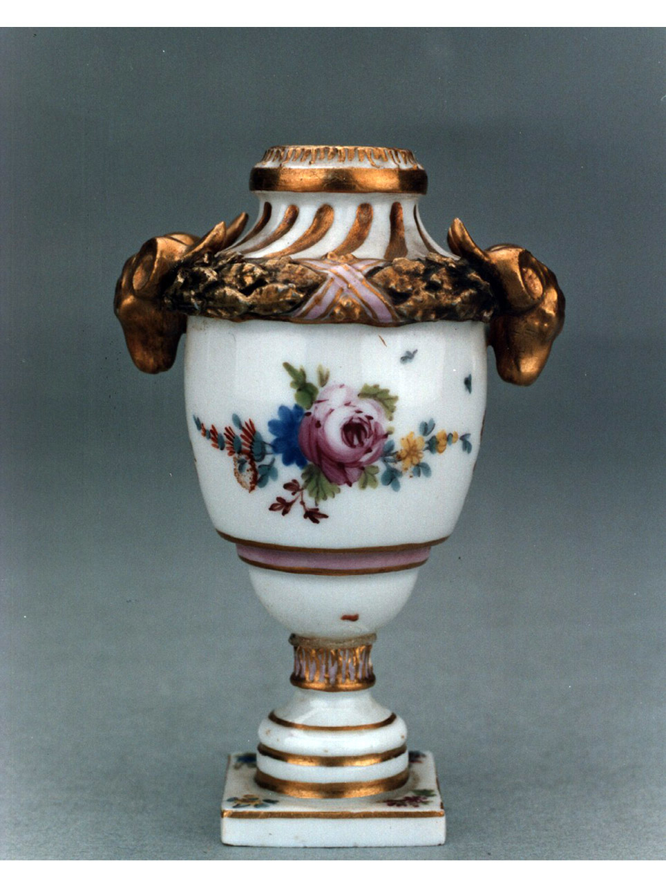 motivi decorativi floreali (vasetto) - manifattura di Meissen (sec. XVIII)