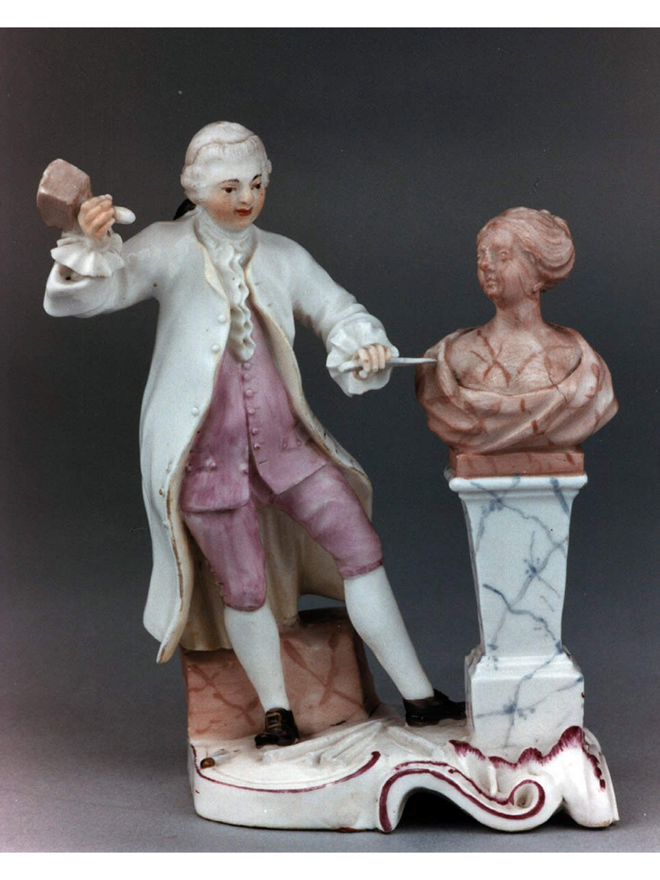 la scultura, scultore (scultura miniaturistica) - manifattura di Frankenthal (sec. XVIII)