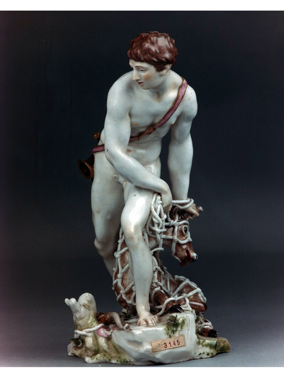 cacciatore (statuetta) - manifattura di Ludwigsburg (sec. XVIII)