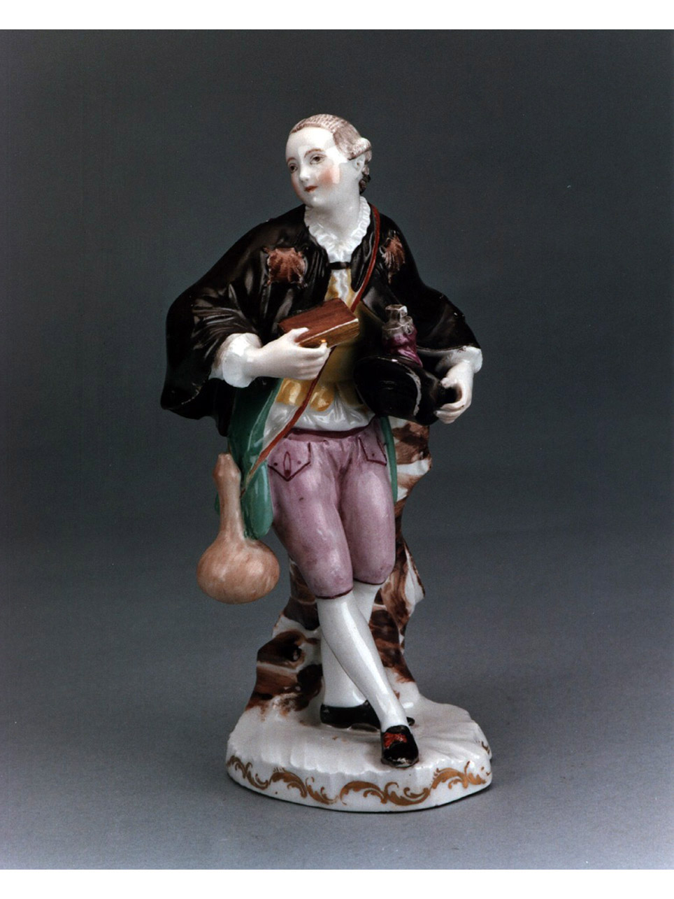 pellegrino (statuetta) - manifattura viennese (sec. XVIII)